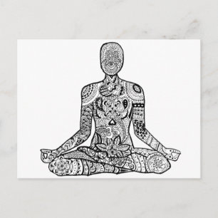 Chakra Chica Postkarte