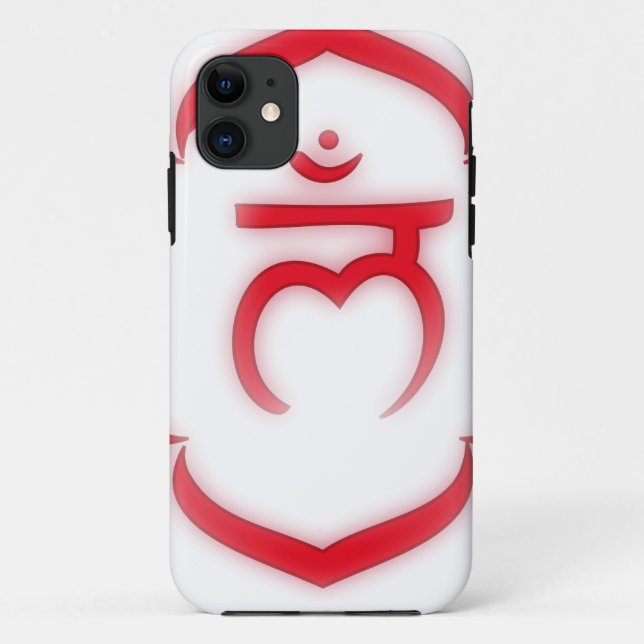 Chakra (das Wurzelchakra) Case-Mate iPhone Hülle (Rückseite)