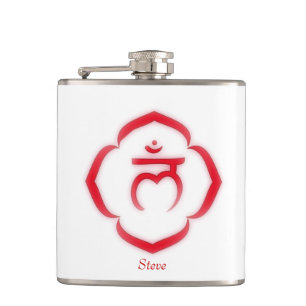 Chakra (das Wurzelchakra) Flachmann