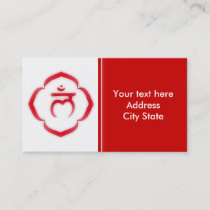 Chakra (das Wurzelchakra) Visitenkarte