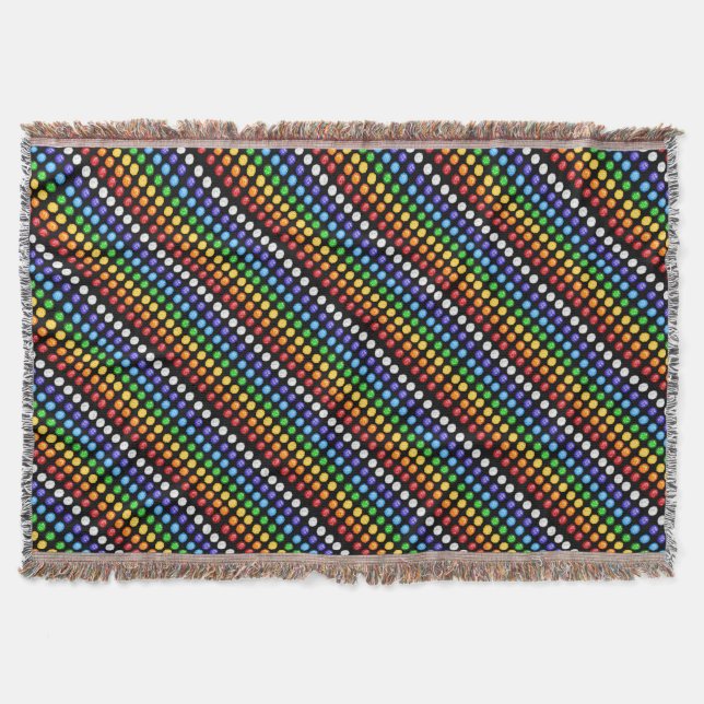 Chakra-Edelsteine Decke (Vorderseite)