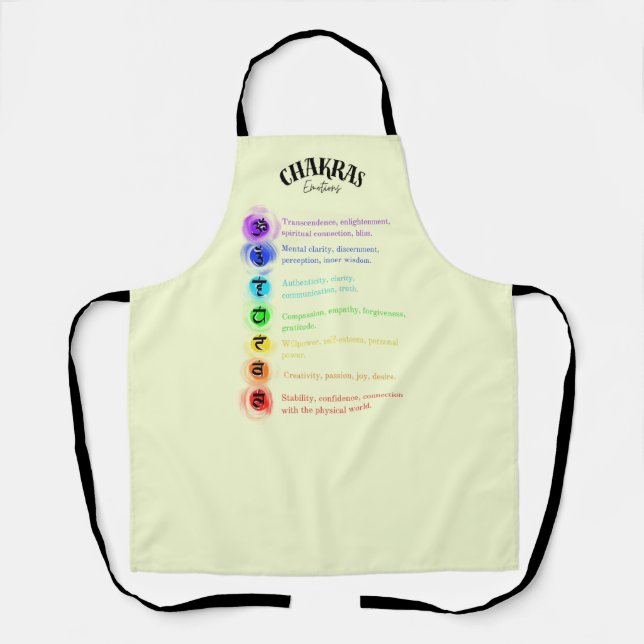 Chakra Emotions Insight Schürze (Vorderseite)
