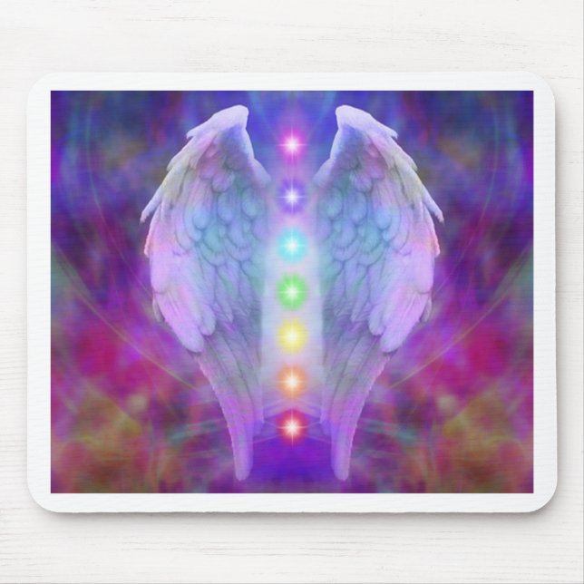 Chakra, Engel, Heiler, Heilung vor Gott, Engeln, L Mousepad (Vorne)
