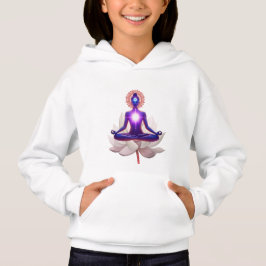 Chakra-Erweckung – Strahlende Seele auf Lotus Hoodie