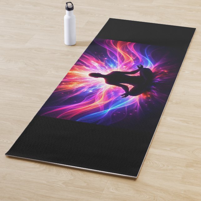 Chakra Glow Yoga Mat Meditation Design Yogamatte (Beispiel)