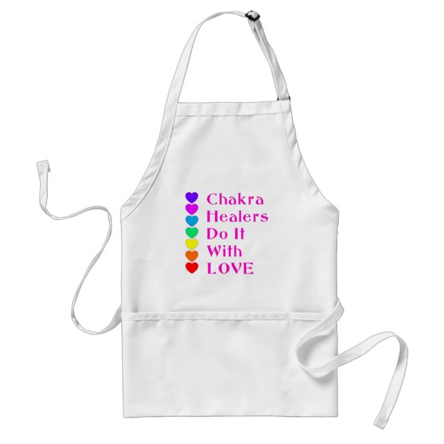 Chakra Heiler tun es mit Liebe Schürze (Vorne)