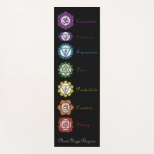 Chakra jetzt Yoga beginnt schwarz