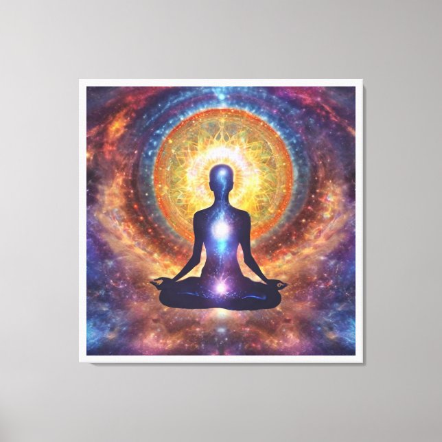 Chakra Leinwanddruck (Vorderseite)