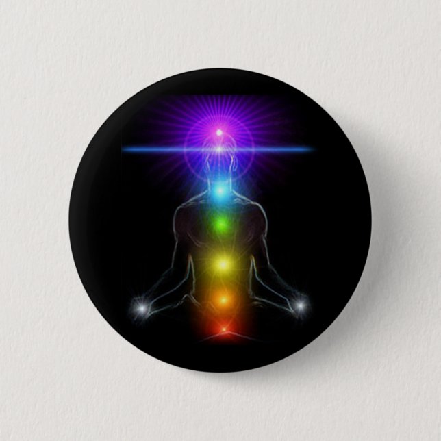 CHAKRA LICHTER BUTTON (Vorderseite)