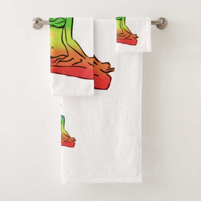 Chakra/Meditation Badhandtuch Set (Insitu)