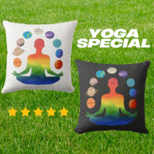 Chakra-Meditation   Spirituelle Energie Yoga Kissen