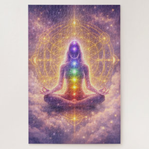 Chakra-Meditations-Puzzle Spirituelle Kunst