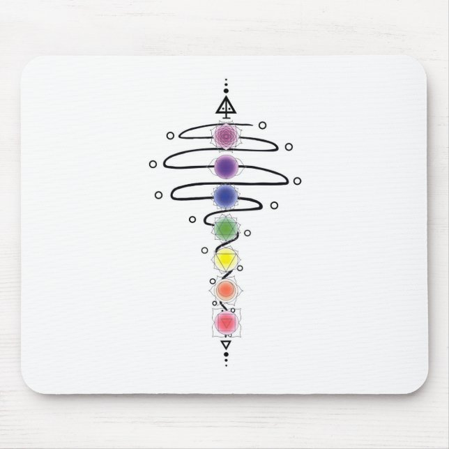 Chakra Modulator Mousepad (Vorne)