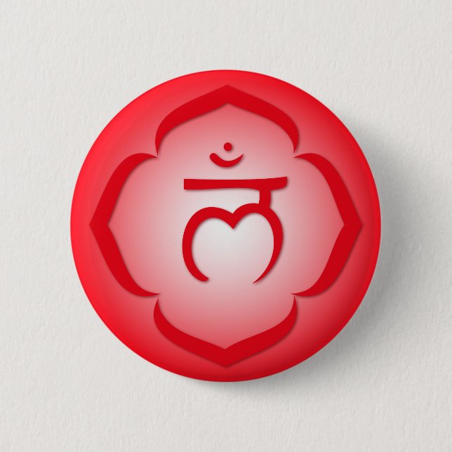 Chakra - Muladhara Button (Vorderseite)