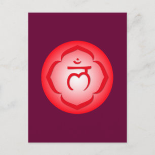Chakra - Muladhara Postkarte