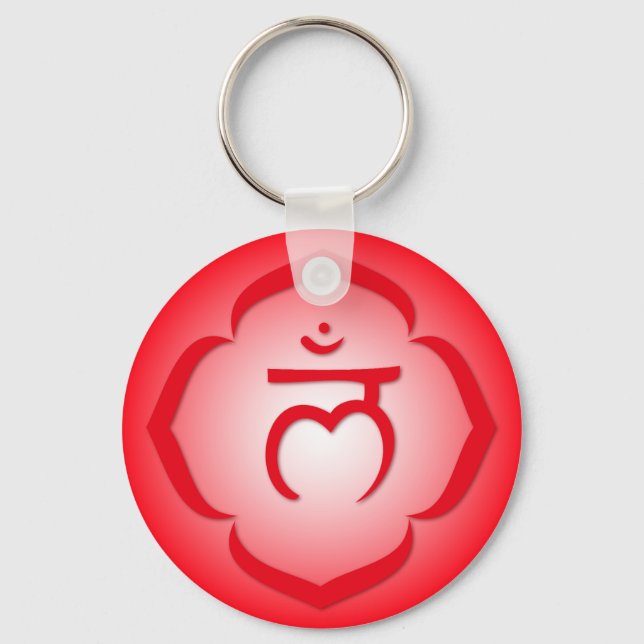 Chakra - Muladhara Schlüsselanhänger (Vorderseite)