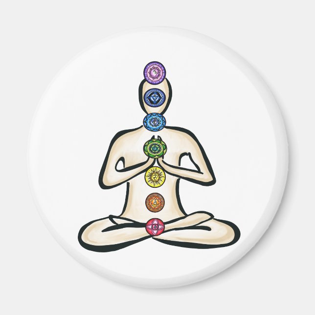 Chakra Powered Magnet (Vorne)