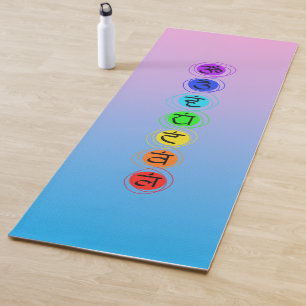 Chakra Powered Mediation Mat Yogamatte