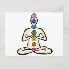Chakra Powered Postkarte
