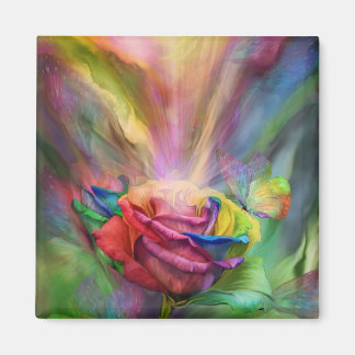 Chakra Rose Magnet für Gesundheit