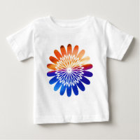 Chakra rundes grafisches Blumen-Juwel