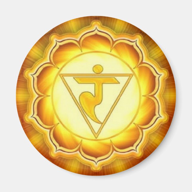 Chakra - Solarplexus - Magnet (Vorne)