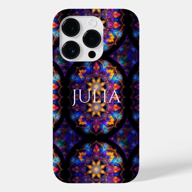 CHAKRA STAR NEW AGE DESIGN Case-Mate iPhone 14 PRO HÜLLE (Rückseite)