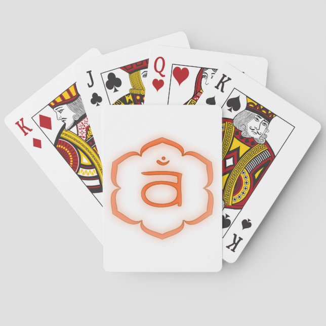 Chakra - Svadhisthana Spielkarten (Rückseite)
