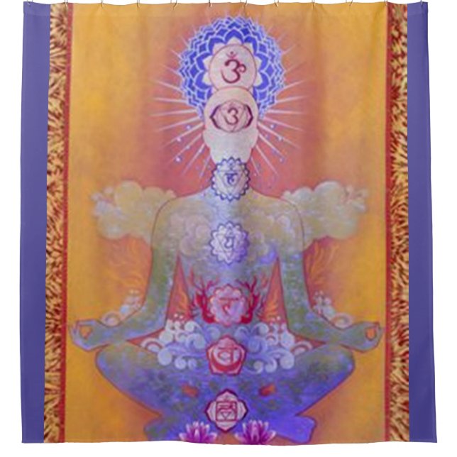 CHAKRA SYSTEMS-Duschvorhang Duschvorhang (Vorderseite)