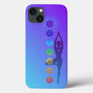 Chakra Tree Pose - Yoga & Spirituelle Erleuchtung Case-Mate iPhone Hülle