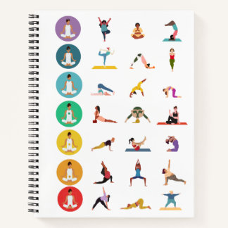 Chakra Yoga Journal  Notizbuch
