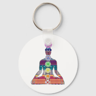 CHAKRA Yoga Meditation Geistheilung Kundalini Schlüsselanhänger