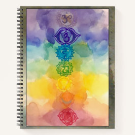 Chakras-Notebook Notizbuch