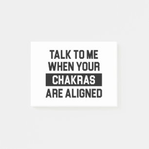 Chakras Post-it Klebezettel