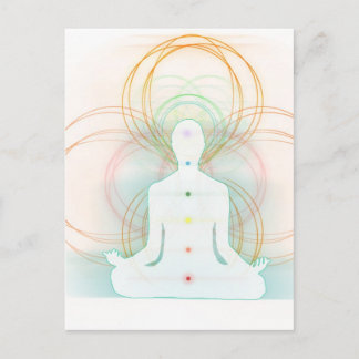 Chakras Postkarte