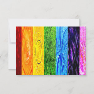 Chakras RSVP Karte