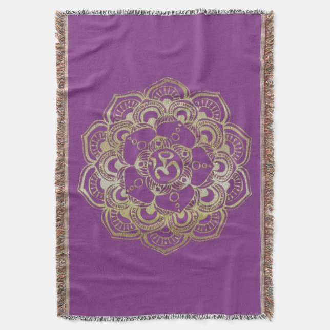 Chakras Sahasrara - Blanket Decke (Vorderseite Vertikal)