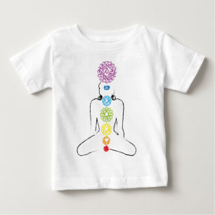 Chakras Yogafarbe 01 Baby T-shirt