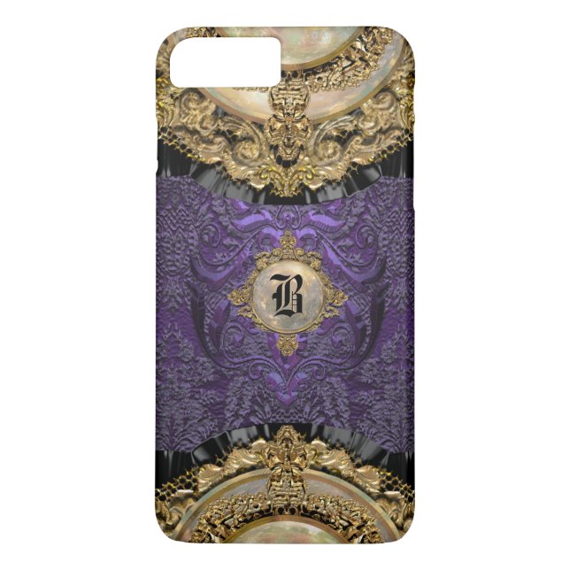 Chalchadoriz Royale 6/6s Elegantes Monogramm Slim Case-Mate iPhone Hülle (Rückseite)