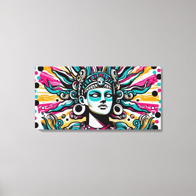 Chalchiuhtlicue 6 leinwanddruck (Vorderseite)