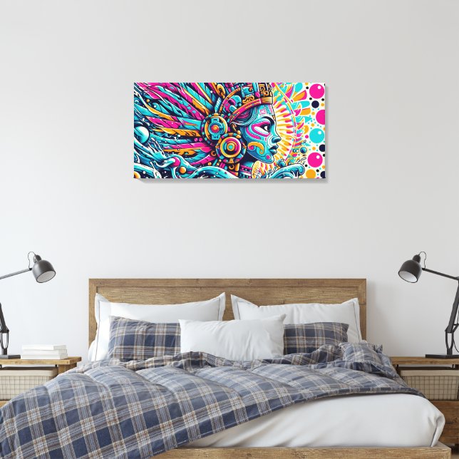 Chalchiuhtlicue Leinwanddruck (Insitu (Schlafzimmer))