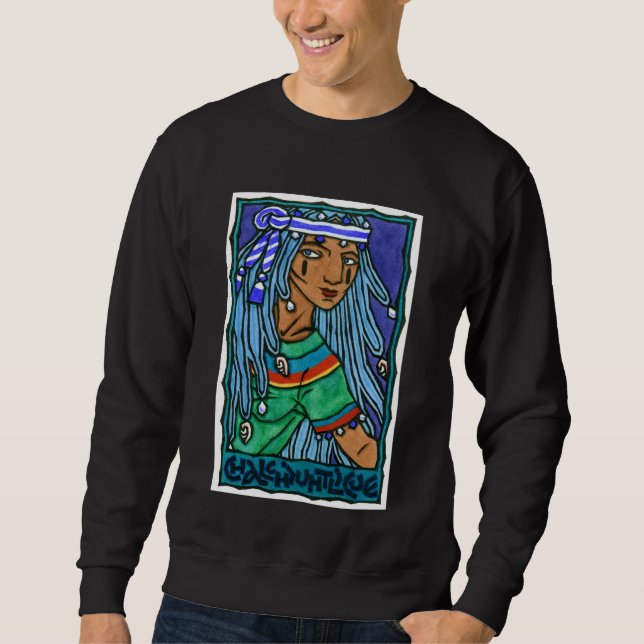 Chalchiuhtlicue Sweatshirt (Vorderseite)