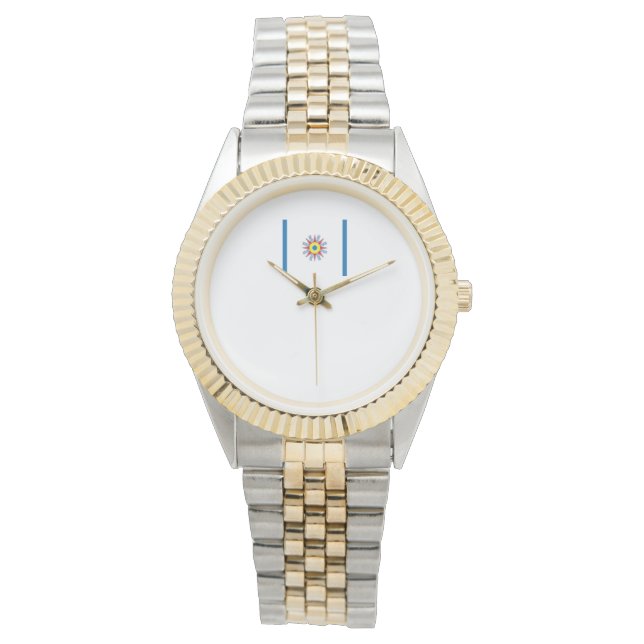 Chaldean Flag Watch Armbanduhr (Vorderseite)