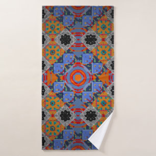 Châle de Bandanna, conception de tissu nappe, nec