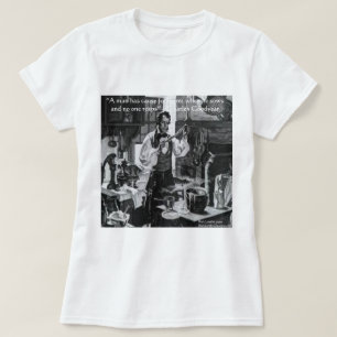 Chales Goodyear Sow & Reap Wisdom Zitat T-Shirt