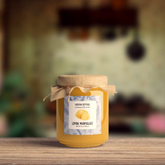 Chalet citron Marmalade Produit Sticker Étiquette
