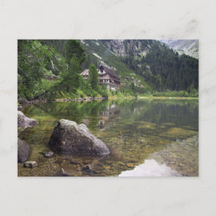 Chalet neben Tarn Postkarte