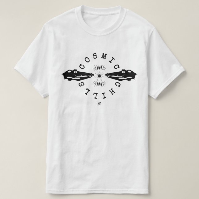 Chaleur de poisson de reptile motto v1 T-shirt (Design devant)