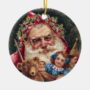 Chaleureux et inhabituel ornement victorien père N