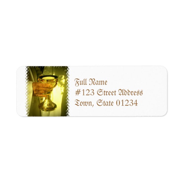 Chalice Mailing Labels (Vorne)